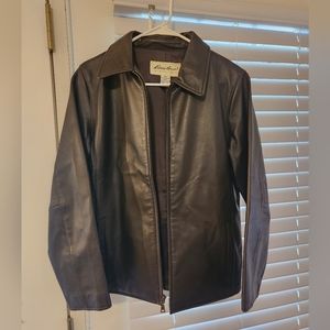 Women's Eddie Bauer leather jacket
